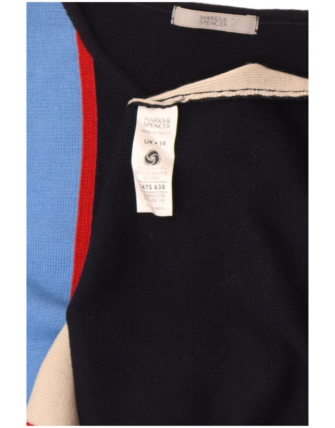 Marks & Spencer Damen-Pullover mit U-Boot-Ausschnitt, Gr. 14, mittelschwarz