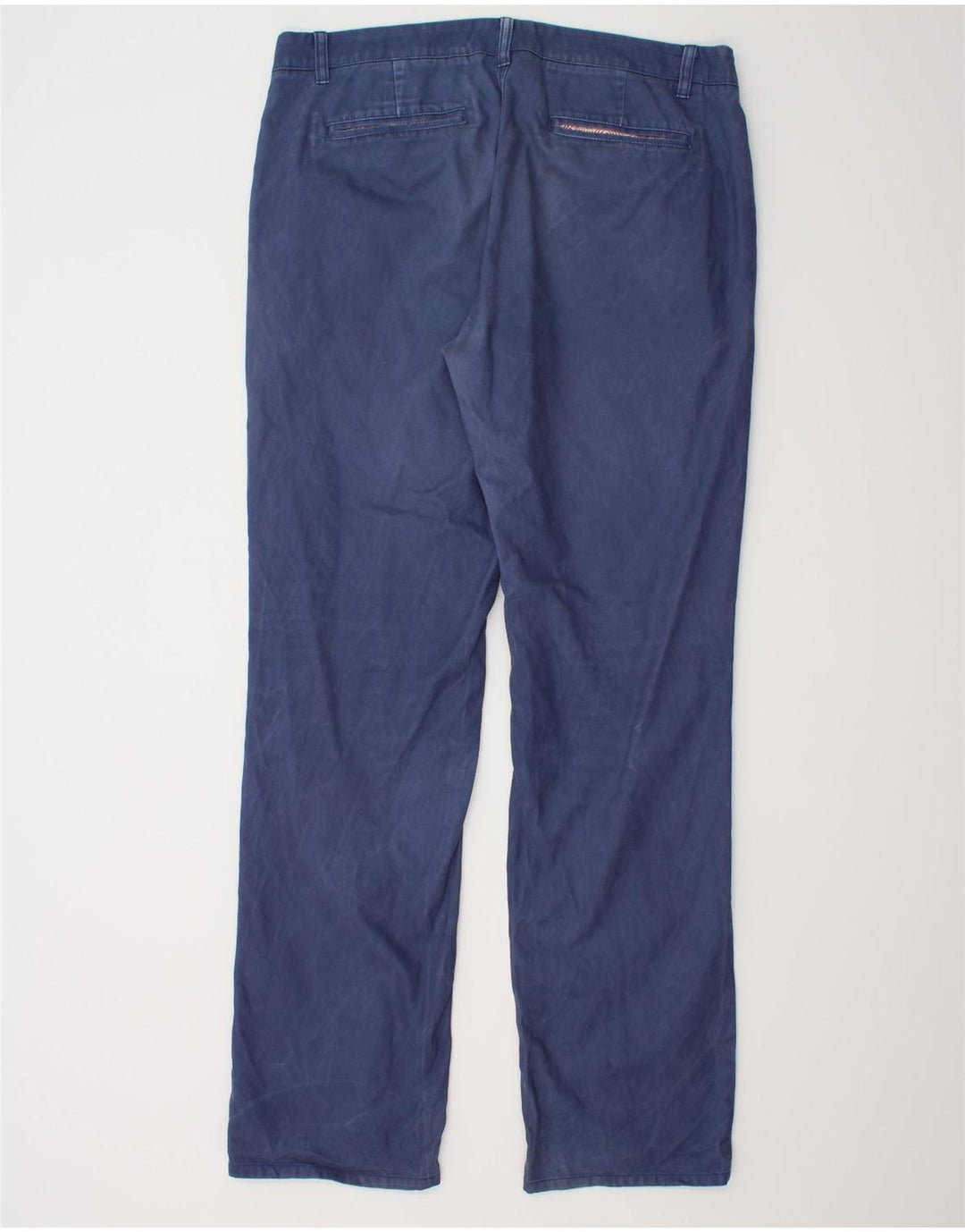 BONOBOS Gerade Chino-Hose für Herren, W35, L34, Blau, Baumwolle