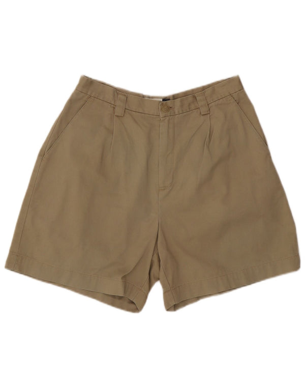 Gap Damen klassische Chino-Shorts mit hoher Taille und Pegged, UK 10, Größe S, W27, Khaki