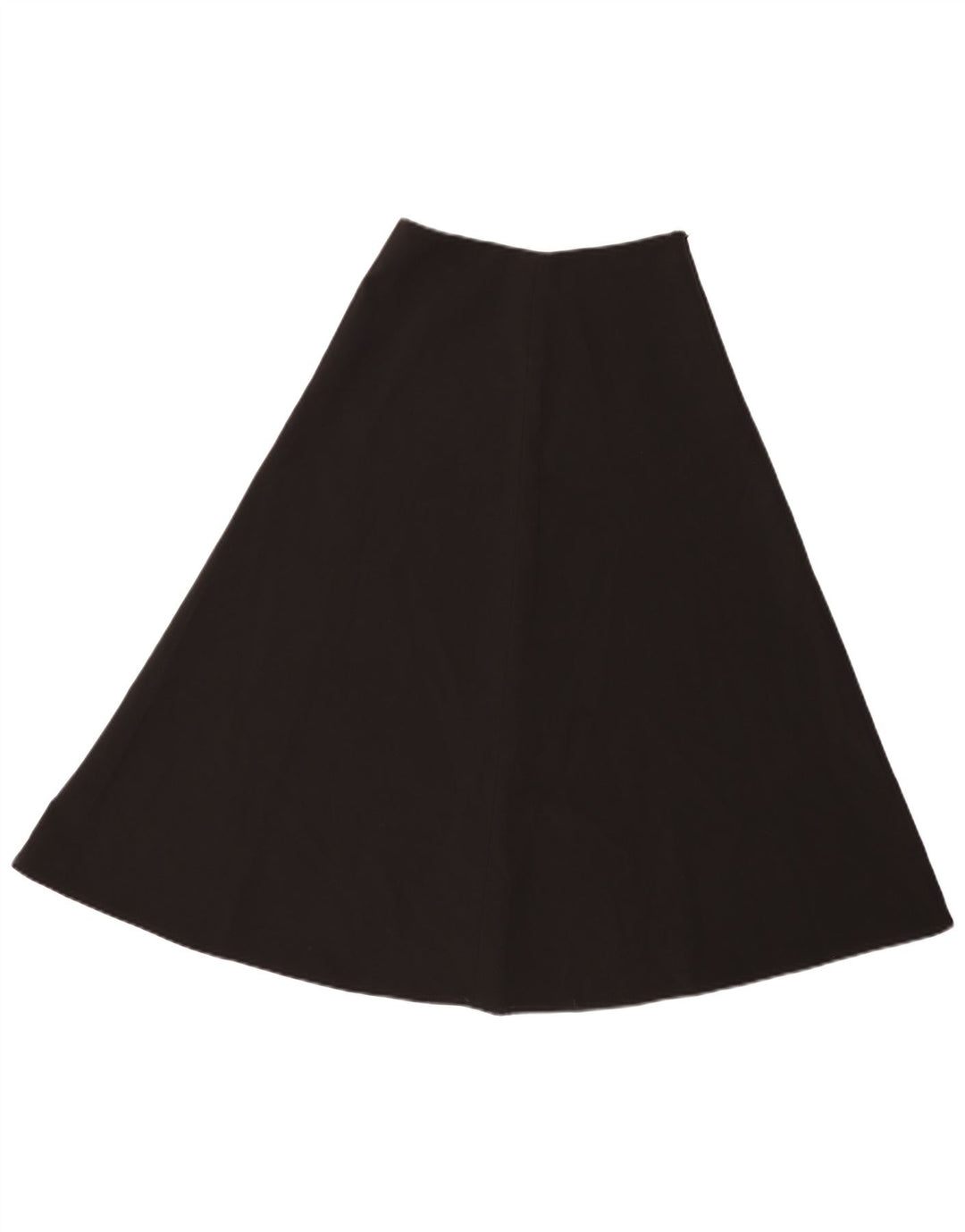 Benetton Damen A-Linienrock UK 6 XS W24 Schwarz Polyester