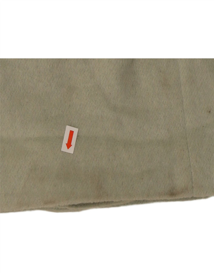 Topshop Damenmantel UK 12 Mittelgrünes Polyester