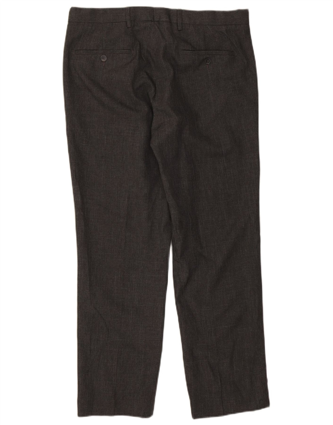 Marks & Spencer Herren-Anzughose, normal, W34, L29, Grau, Polyester