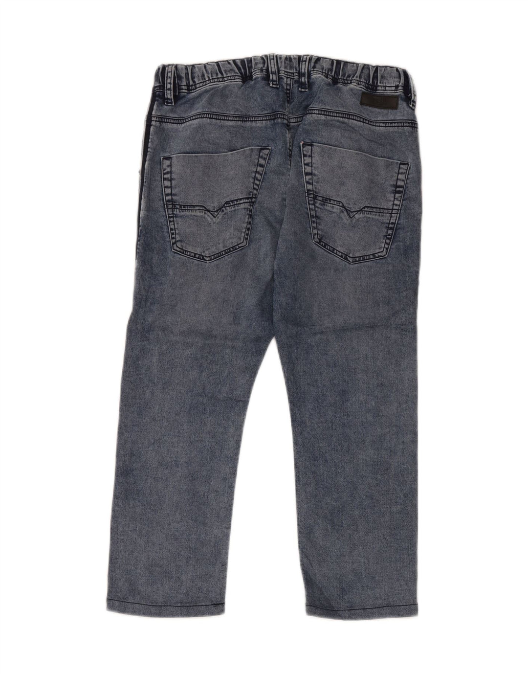 DIESEL Capri-Jeans für Jungen, 15–16 Jahre, W32, L23, blaues Lyocell