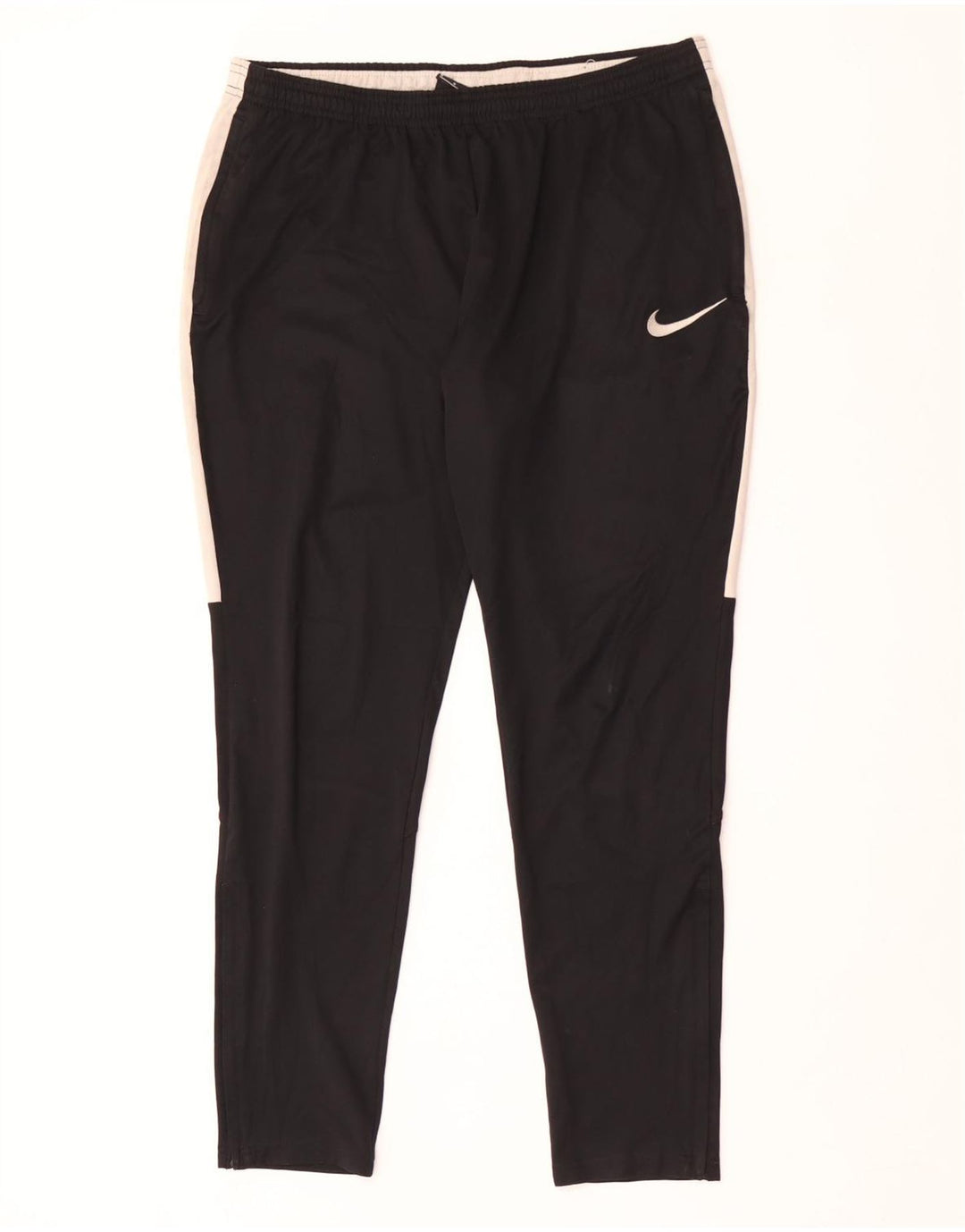 Nike Herren Dri Fit Trainingshose Mittelschwarzes Colourblock-Polyester