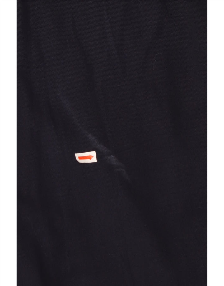 LACOSTE Herren-Hemd mit normaler Passform, Größe 40, mittelmarineblaue Baumwolle