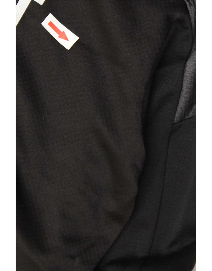 Puma Jungen Graphic Top Langarm 7–8 Jahre Schwarz Farbblock