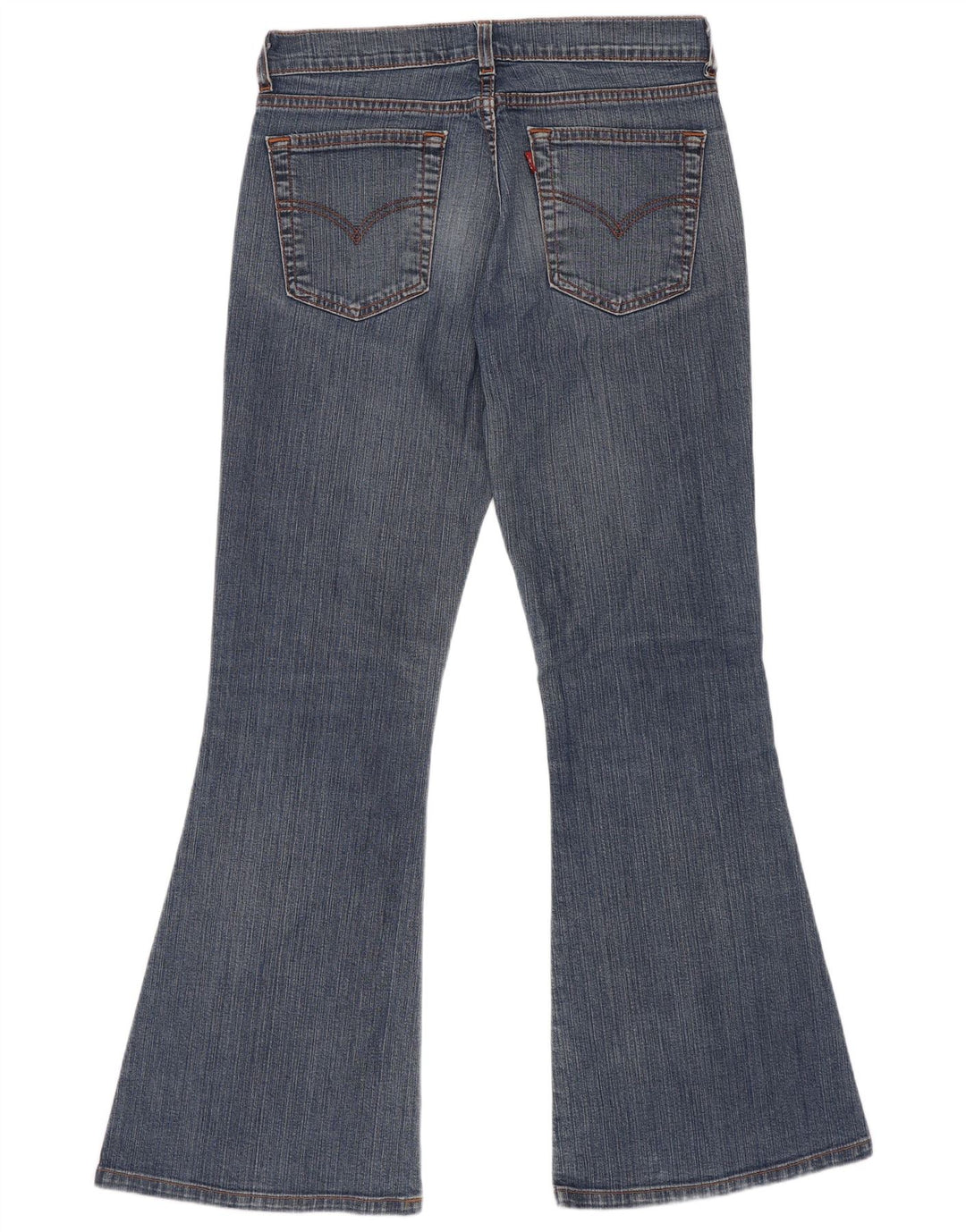Levi's Schlagjeans für Damen, W30 L30, blaue Baumwolle