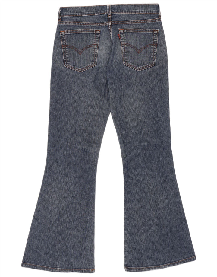 Levi's Schlagjeans für Damen, W30 L30, blaue Baumwolle