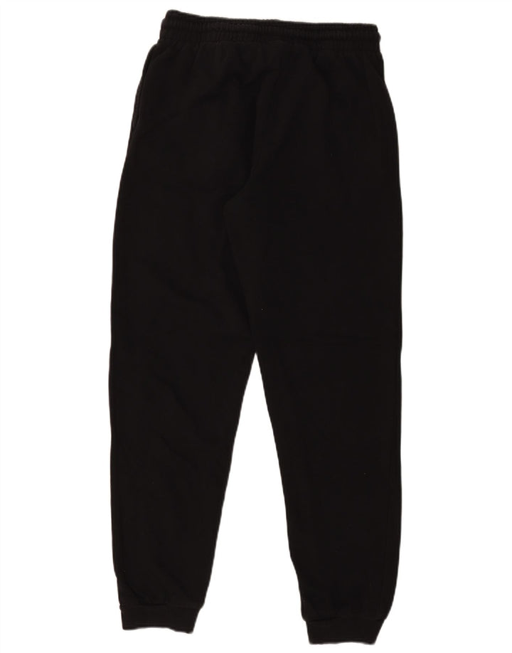 Kappa Herren-Trainingshose, Jogginghose, Größe S, Schwarz, Baumwolle