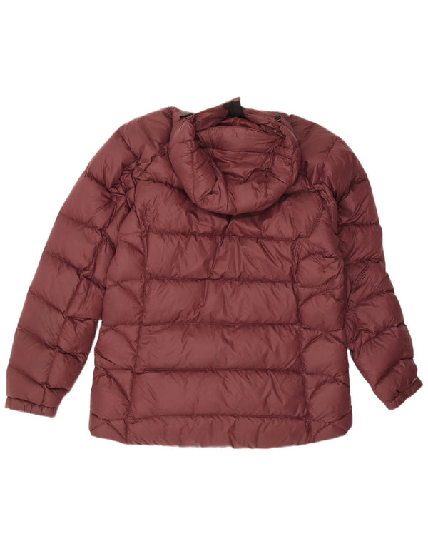 Berghaus Womens Hooded Loose Fit Wattierte Jacke UK 18 XL Burgund