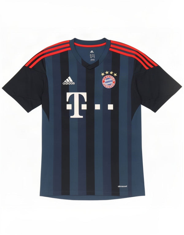 Adidas Jungen Climacool Graphic T-Shirt Top 15-16 Jahre Marineblau gestreift