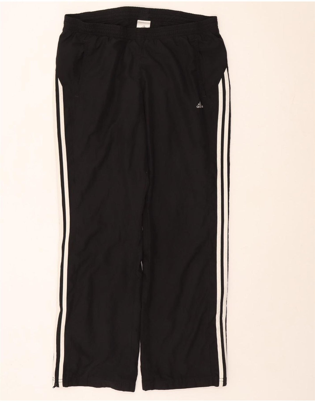 Adidas Damen Trainingshose UK 14 Large Schwarz Polyester