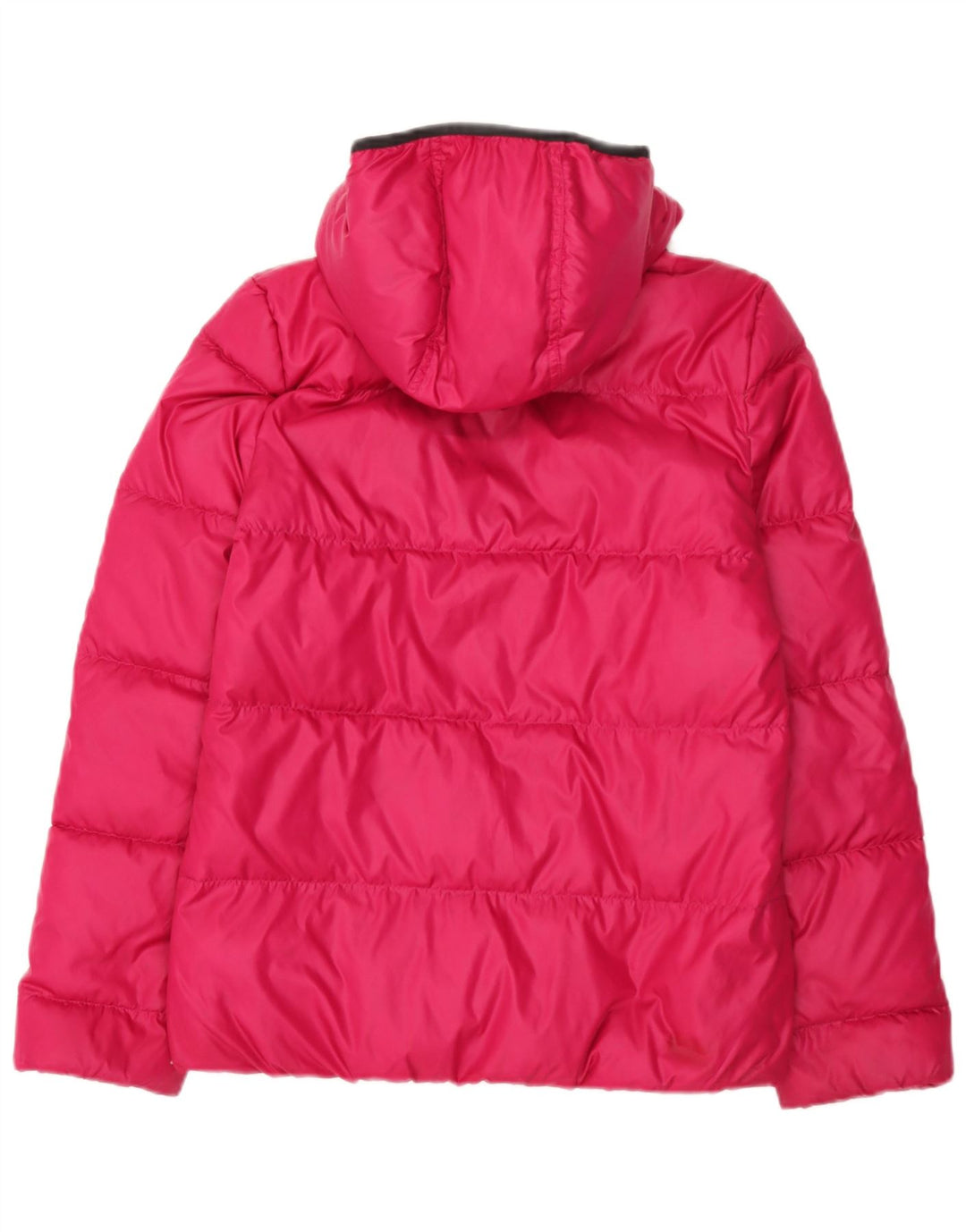 Adidas Damen Kapuzenjacke, gepolstert, EU 38, Mittelrosa, Polyester