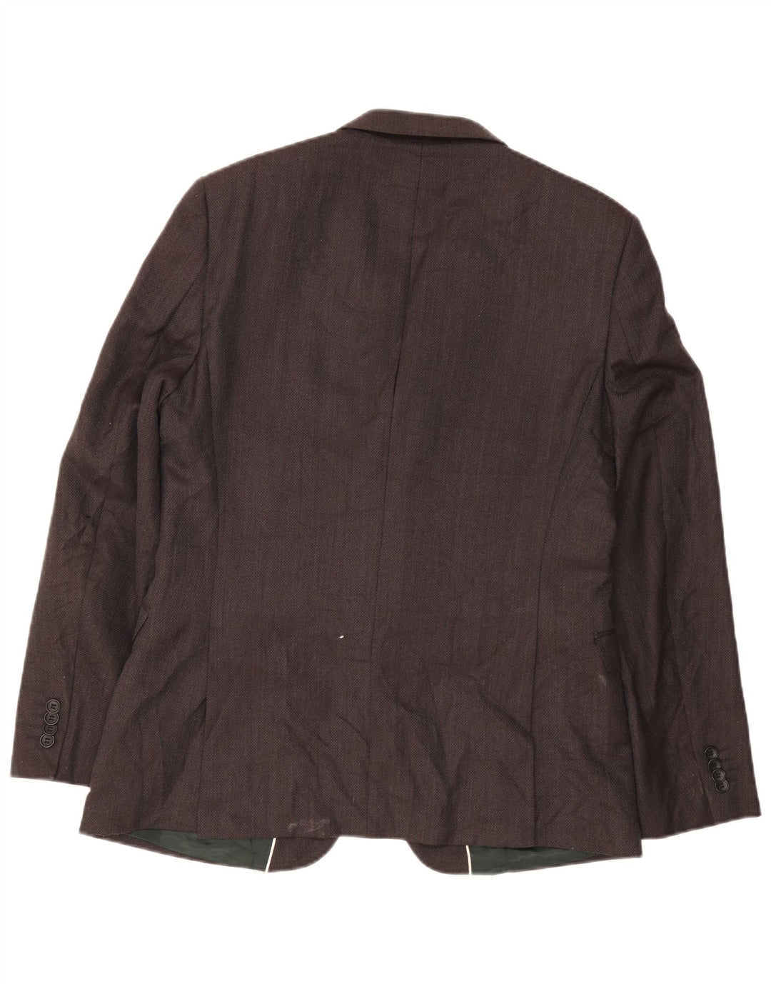 French Connection Herren-Blazer mit 2 Knöpfen, UK 42, XL, graue Wolle, klassisch