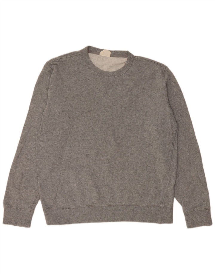 Marks & Spencer Herren-Sweatshirt, Pullover, Größe L, Grau, Baumwolle