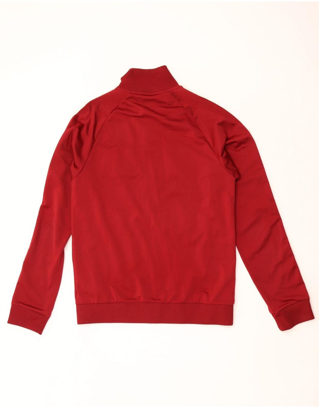Adidas Herren-Trainingsanzug-Oberteil, Jacke, klein, Burgunderrot, Polyester
