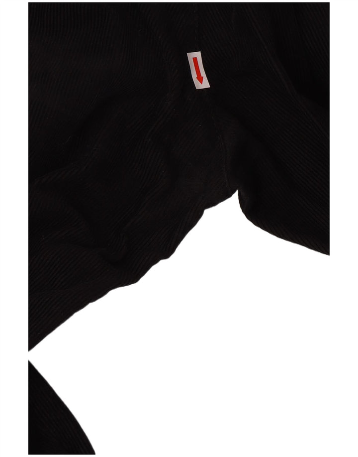 Dockers Herren Khakis Gerade Cordhose W34 L32 Schwarz Klassisch