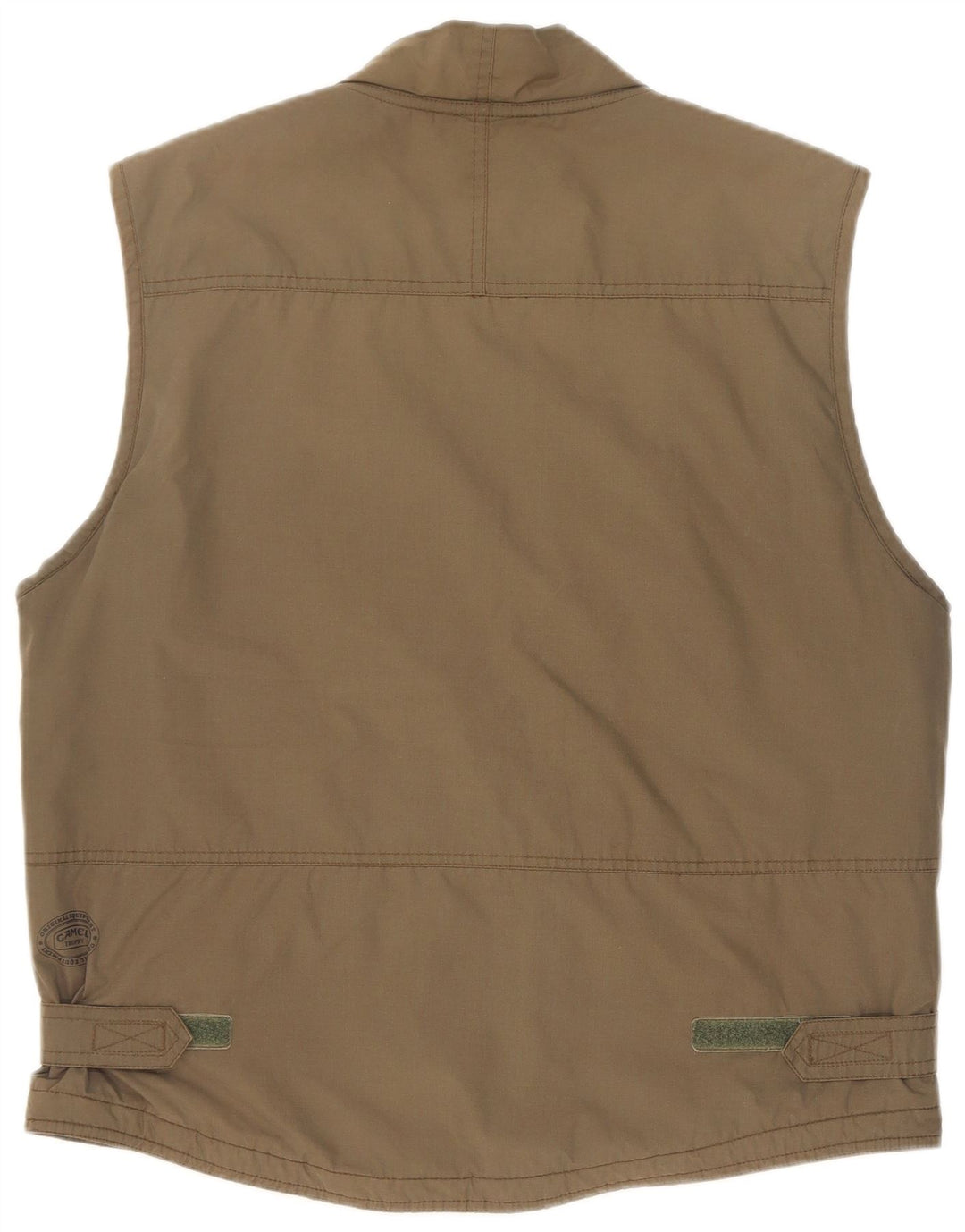 Camel Active Herren-Utility-Gilet UK 40 Large Khaki Polyester