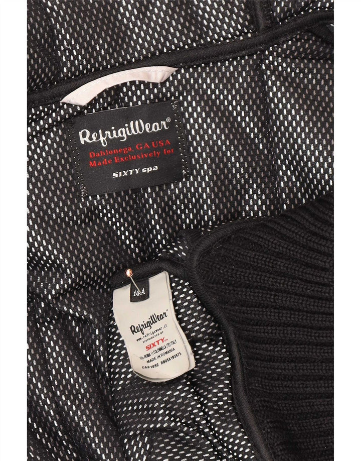 Refrigiwear wattierte Jungenjacke mit Kapuze, 13–14 Jahre, cremefarbenes Polyamid