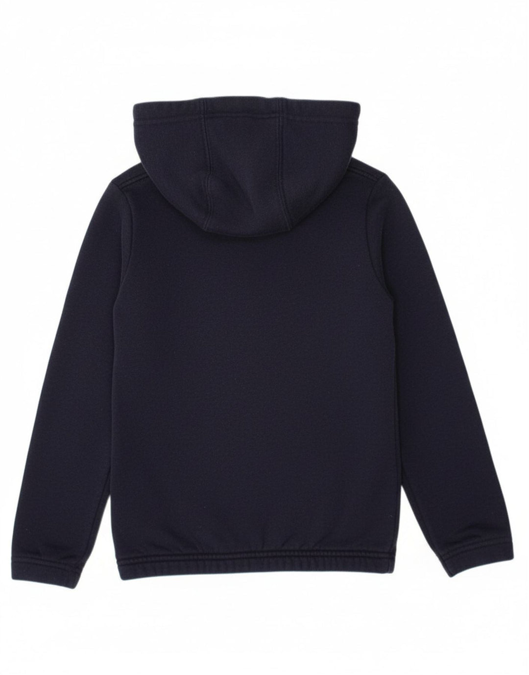 ADIDAS Boys Zip Hoodie Sweater 4-5 Years Navy Blue