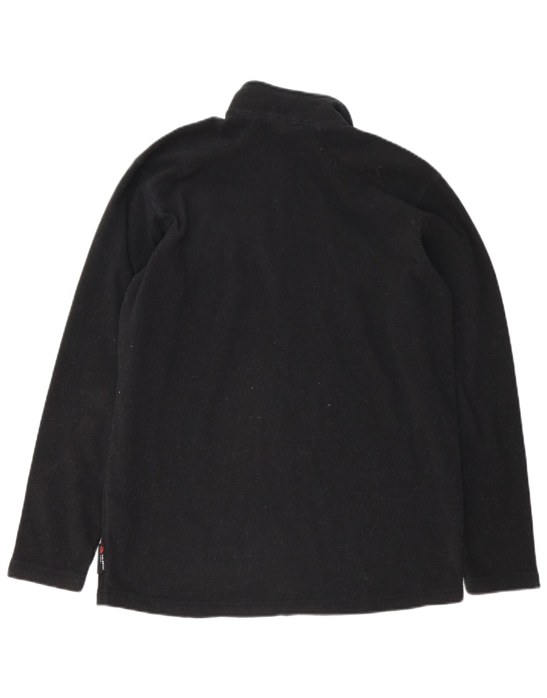 HELLY HANSEN Herren-Fleecepullover mit Reißverschluss am Hals, Mittelschwarzes Polyester