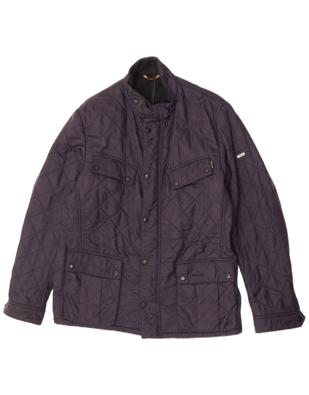 Barbour Herren Steppjacke UK 42 XL Marineblau Polyester