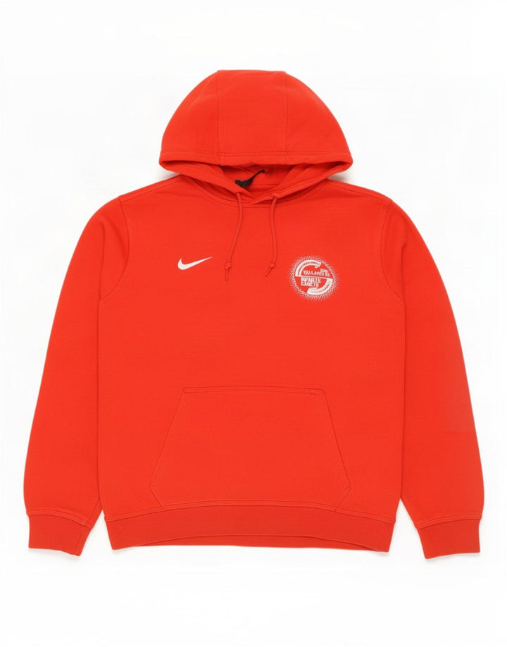 Nike Herren Kapuzenpullover, groß, aus roter Baumwolle