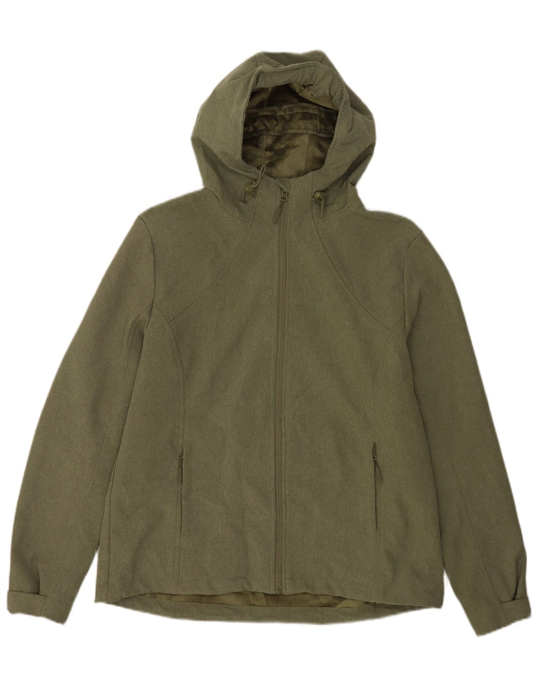 Mountain Warehouse Damen-Windbreakerjacke mit Kapuze, Gr. 16, Grün