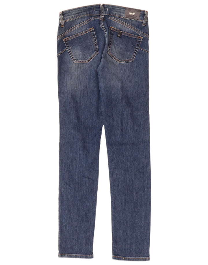 Liu Jo Damen Slim Jeans W30 L30 Blau