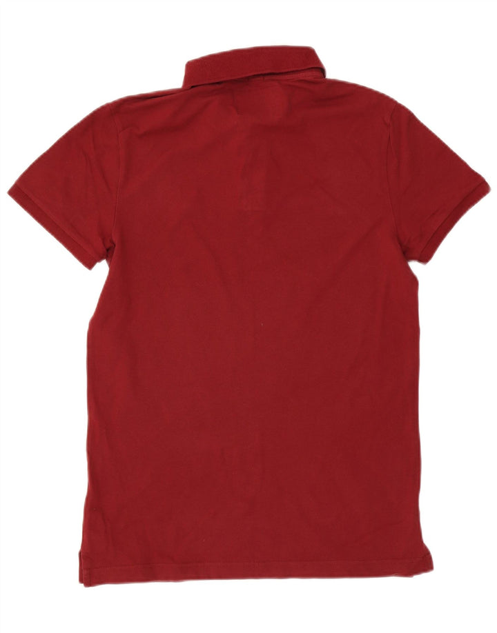 Hollister Herren-Poloshirt, Größe S, Kastanienbraun