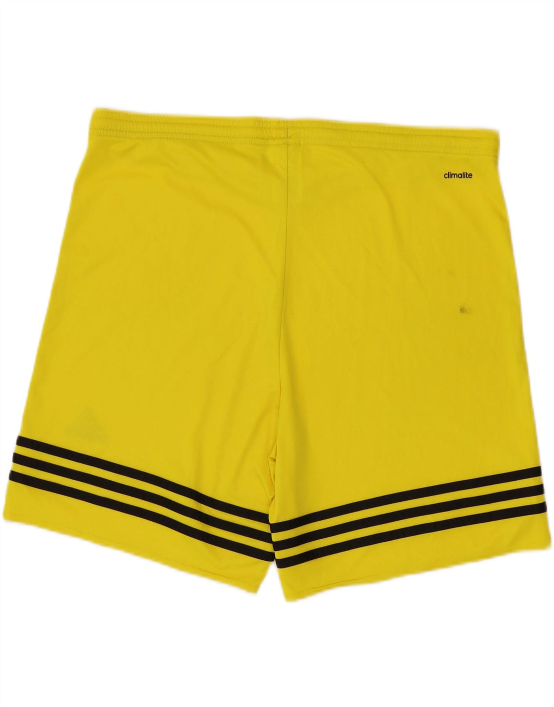 Adidas Herren Sportshorts, groß, gelb gestreift, Polyester