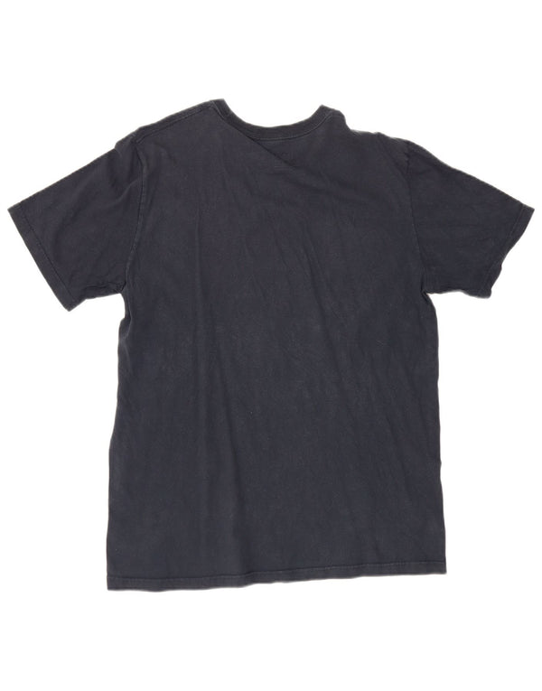 Nike Herren-T-Shirt mit normaler Passform, Grafik, Größe L, Schwarz, Baumwolle