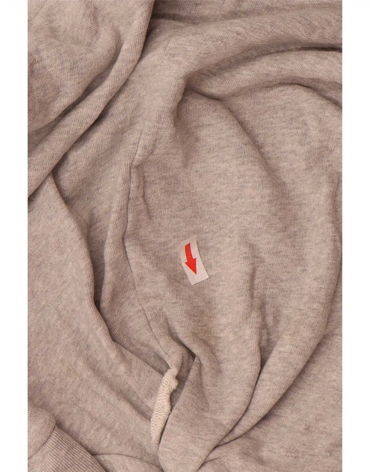 All Saints Damen-Sweatshirt in Übergröße, Gr. 10, Größe S, Grau, Baumwolle