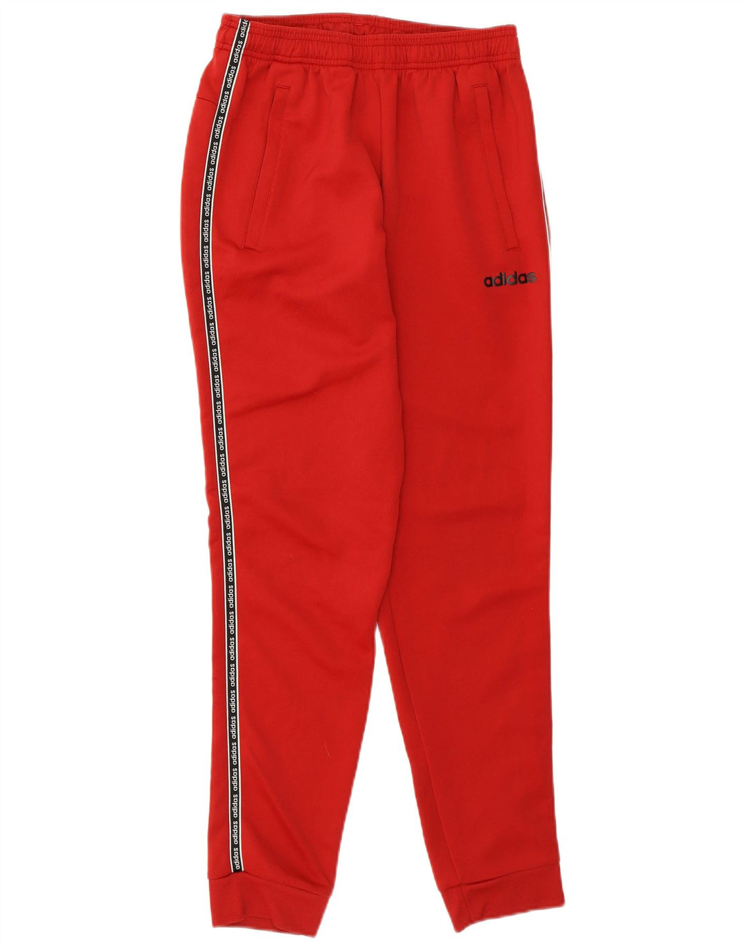 ADIDAS Herren Climalite Graphic Trainingshose Jogger Kleine rote Baumwolle