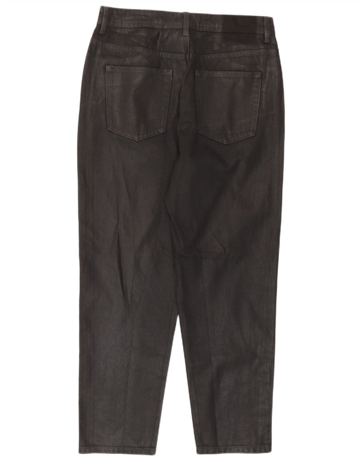 Zara Damen Tapered Jeans EU 38 Small W28 L28 Schwarz