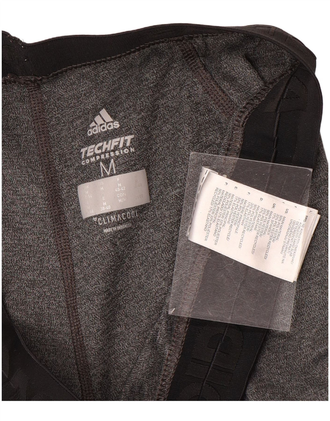 Adidas Damen Climacool Capri Leggings UK 12/14 Mittelgrau Farbblock