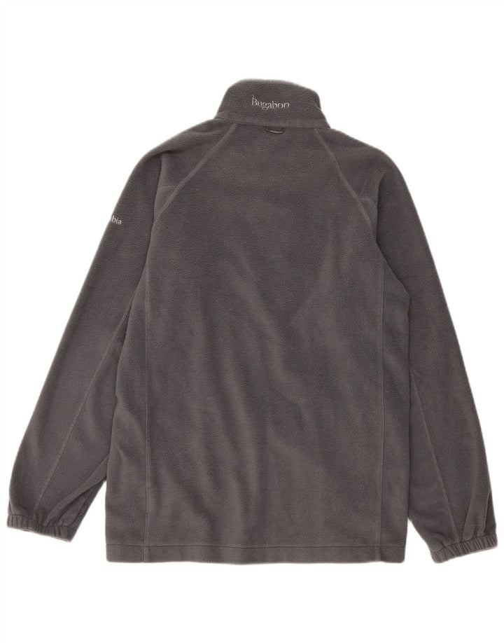 Columbia Fleecejacke für Jungen, 14–15 Jahre, groß, graues Polyester