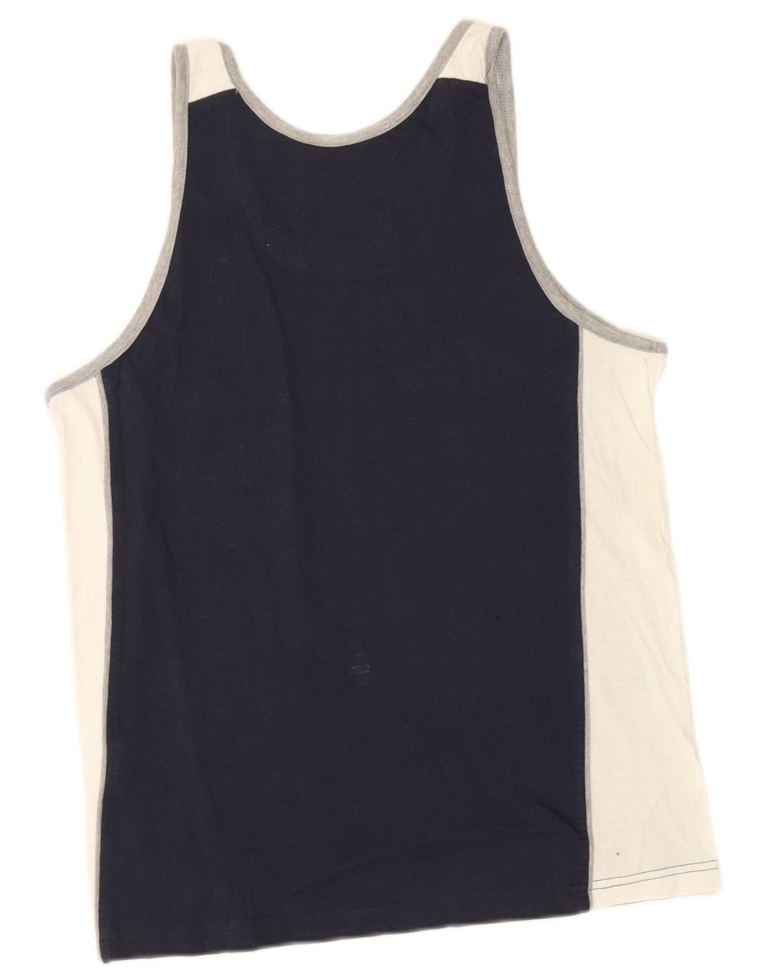 Champion Herren-Unterhemd mit Grafik, mittelgroß, marineblau, Colourblock-Baumwolle