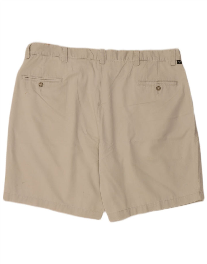 Dockers Herren Pegged Chino Shorts W42 2XL Graue Baumwolle