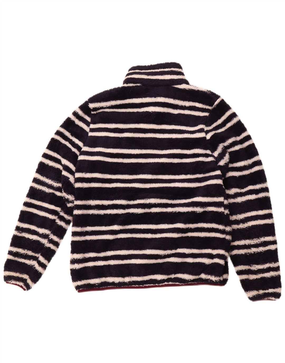 MOUNTAIN WAREHOUSE Damen Fleecepullover UK 14 Large Marineblau gestreift