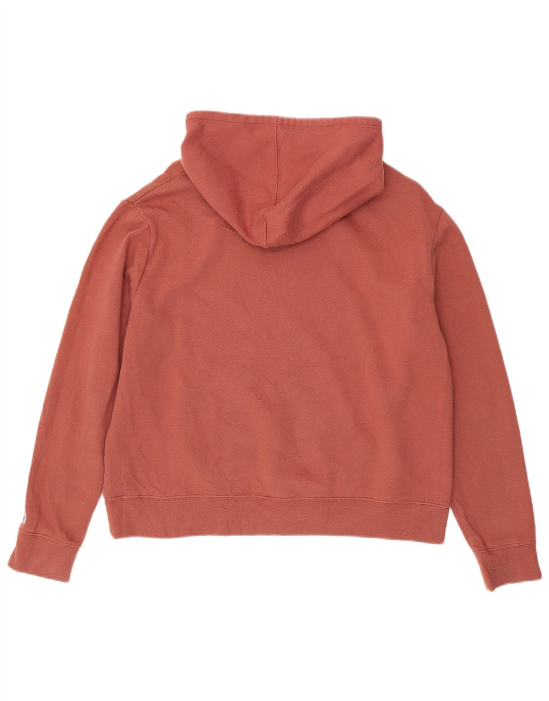 CHAMPION Damen-Übergroßer Kapuzenpullover, UK 14, mittlere kastanienbraune Baumwolle