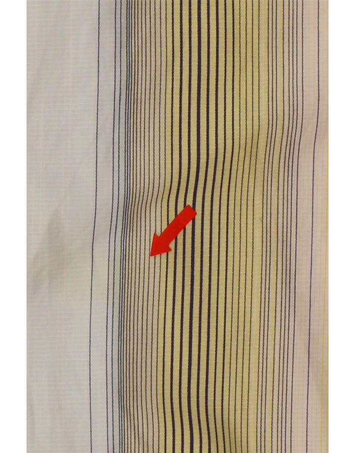 TOMMY HILFIGER Mens Shirt XL Yellow Striped Cotton Vintage Tommy Hilfiger and Second-Hand Tommy Hilfiger from Messina Hembry 