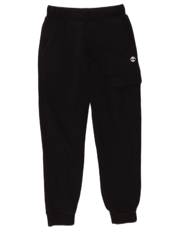 Timberland Jungen-Trainingshose, Jogginghose, 9–10 Jahre, schwarze Baumwolle