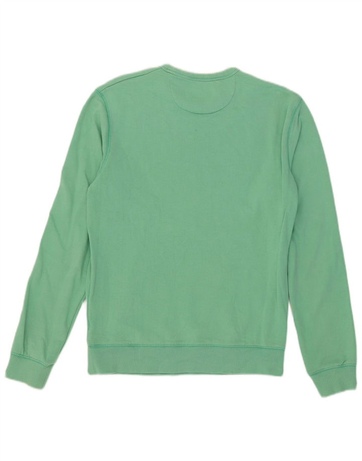 Farah Herren-Sweatshirt-Pullover, klein, grüne Baumwolle