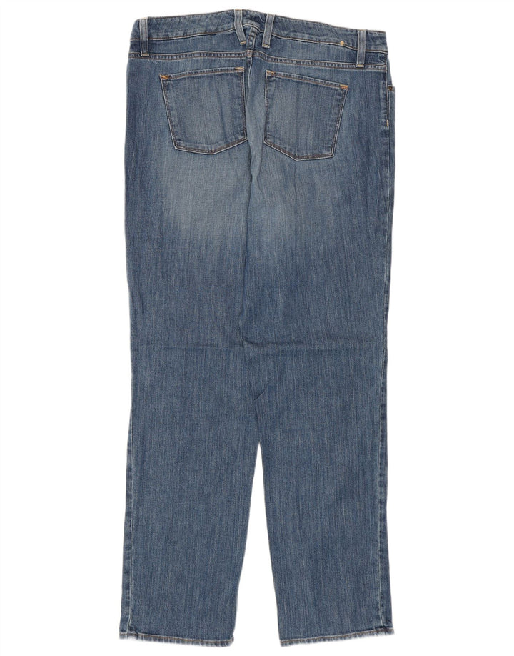 L.L.BEAN Womens Favorite Fit Straight Jeans US 14 XL W36 L30 Blau