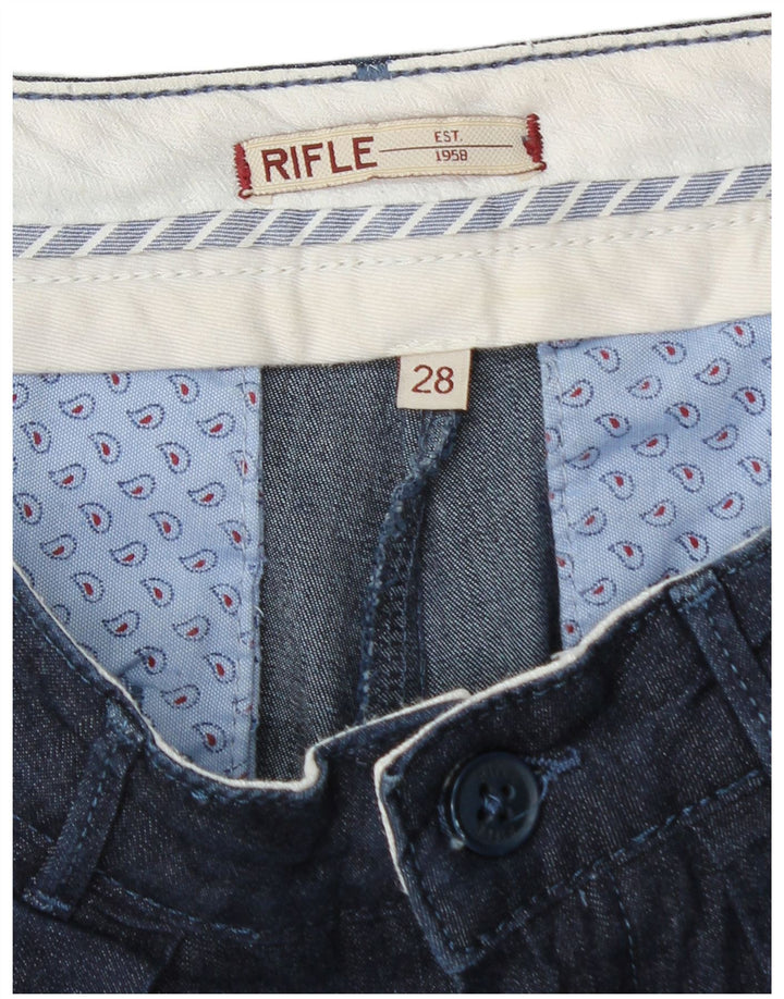 Rifle Damen-Hose mit Pegged, verkürzt, W28, L24, Marineblau