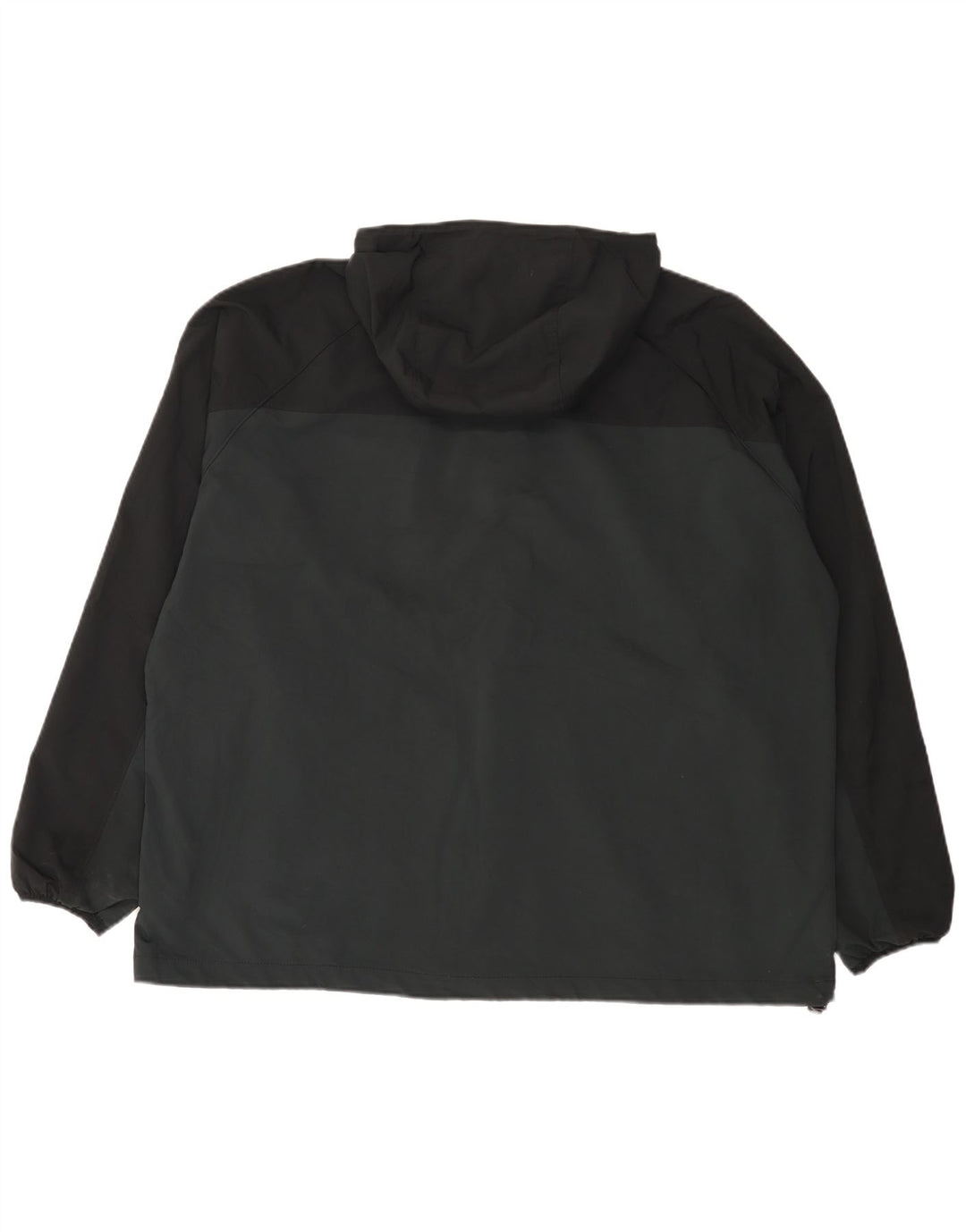 Columbia Herren-Trainingsanzug mit Kapuze, Top-Jacke, 2XL, schwarzes Farbblock-Polyester