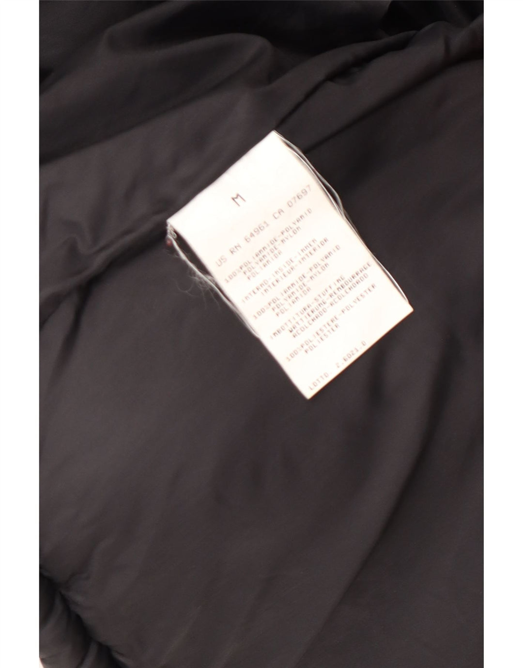 Sisley Damen Crop Oversized Wattierte Jacke UK 14 Medium Schwarz Polyamid