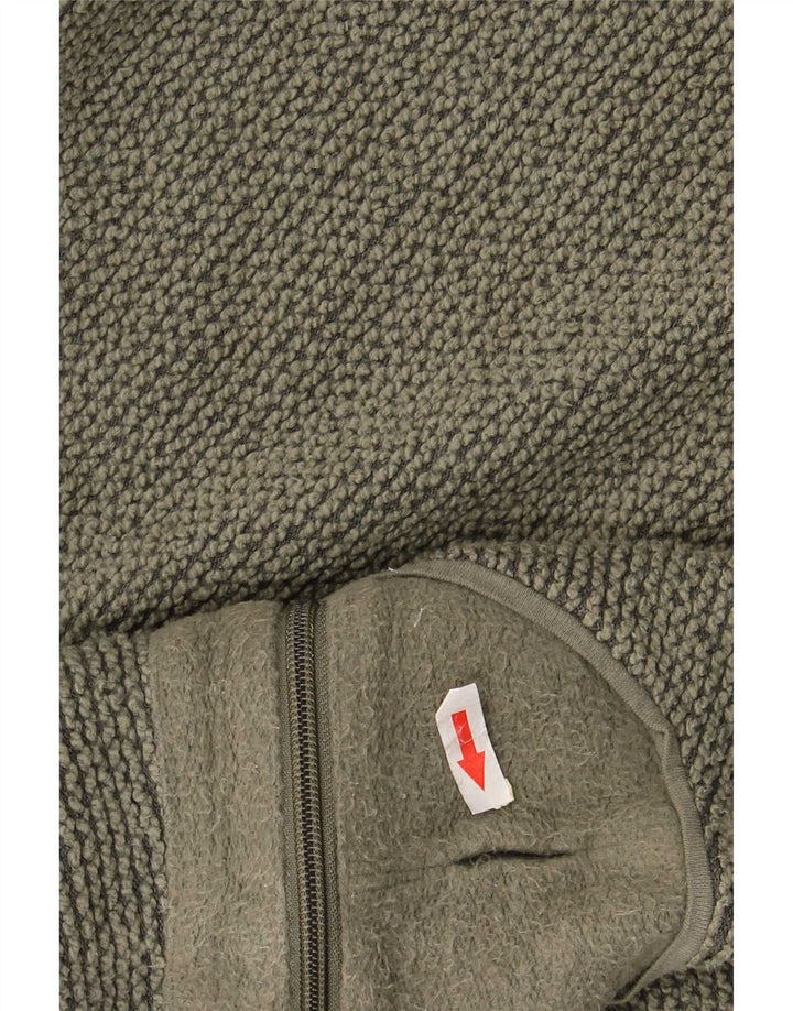 Weird Fish Herren-Sweatshirt, Pullover, Größe S, Khaki, Baumwolle