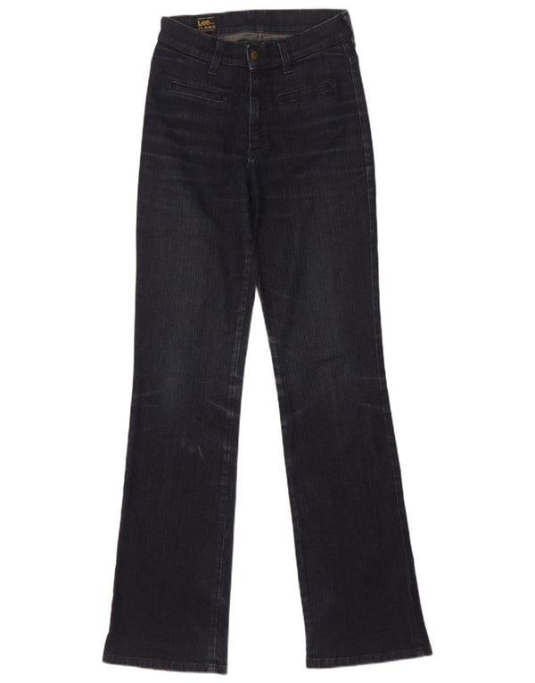 Lee Damen Schlagjeans W28 L33 Marineblaue Baumwolle